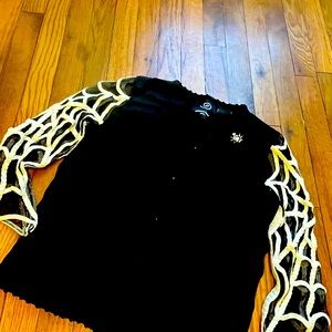 Michael Simon Halloween Spider sweater